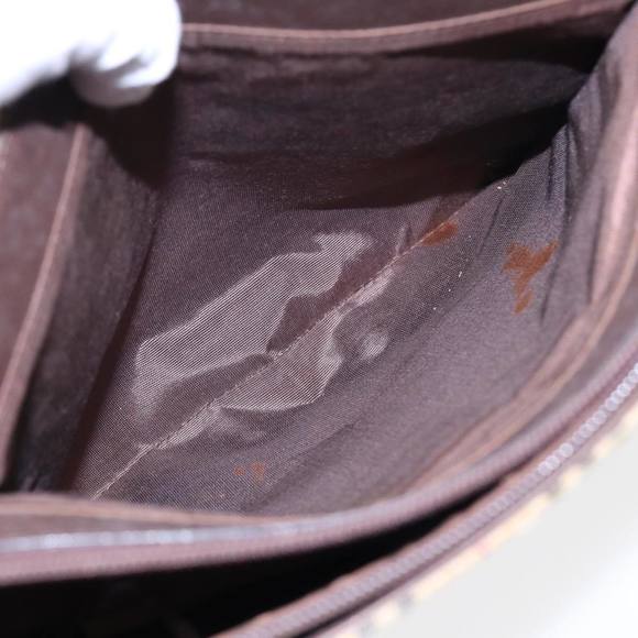 BURBERRY Nova Check Tote Bag Canvas Beige Brown Auth bs16017 - Picture 12 of 16